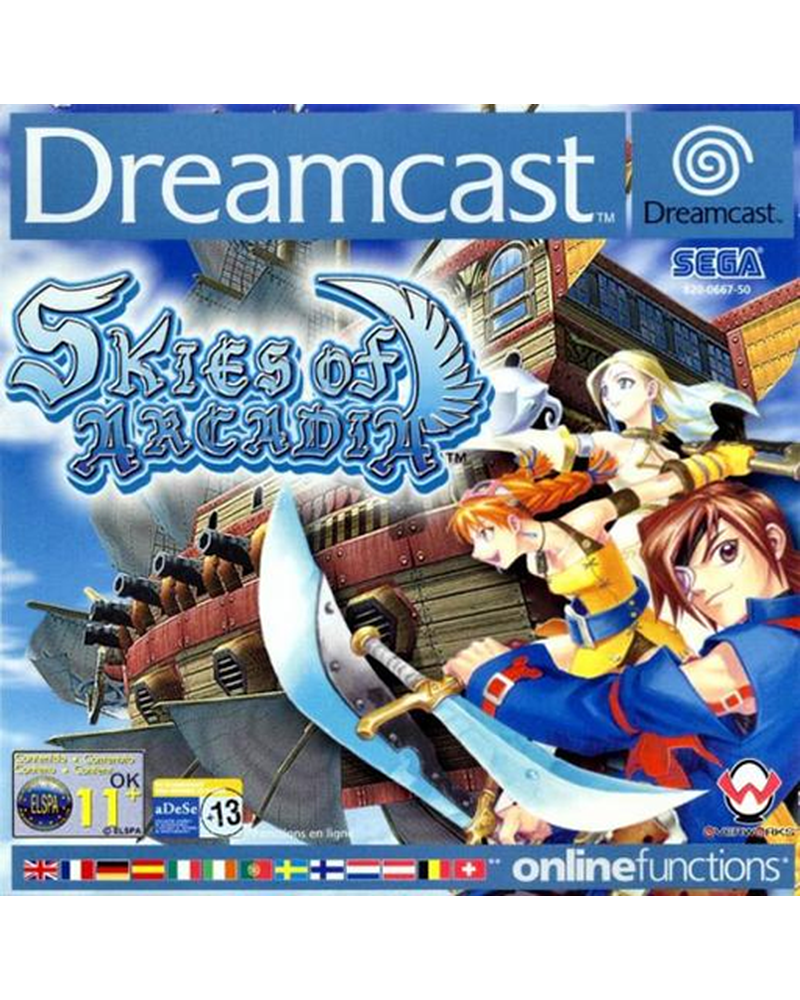 Jaquette de Skies of Arcadia