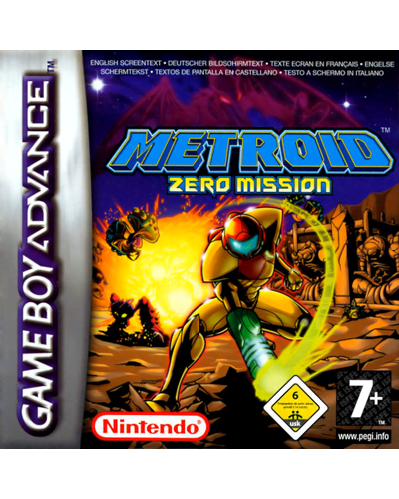 Jaquette de Metroid : Zero Mission