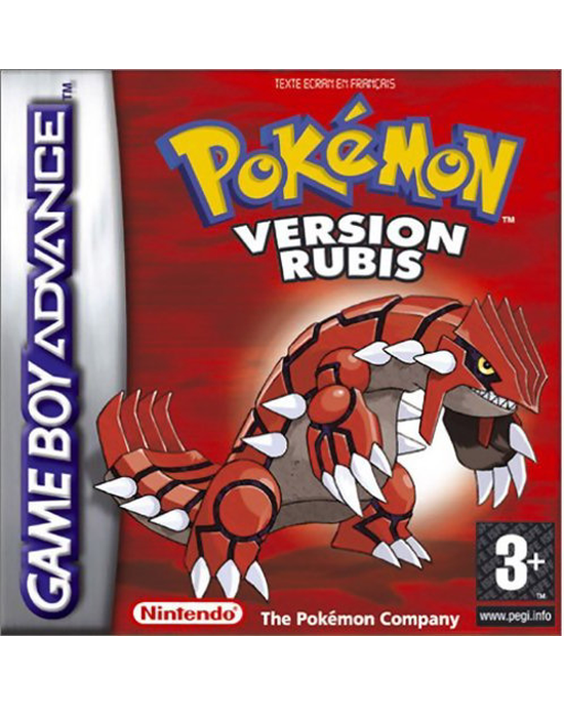 Jaquette de POKEMON RUBY VERSION