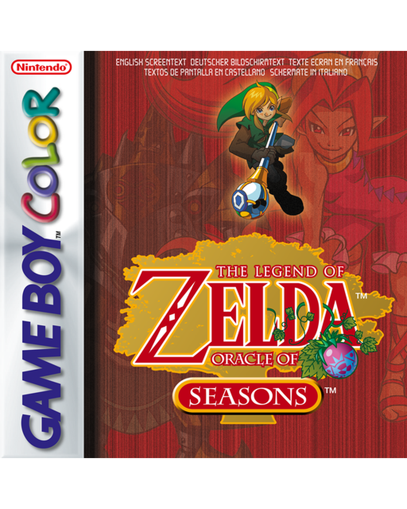 Jaquette de The Legend of Zelda : Oracle of Seasons