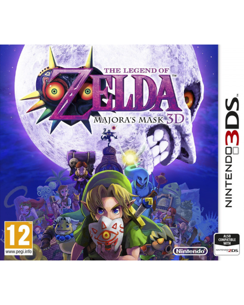 Jaquette de The Legend of Zelda : Majora's Mask 3D