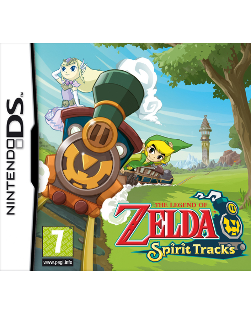 Jaquette de The Legend of Zelda : Spirit Tracks