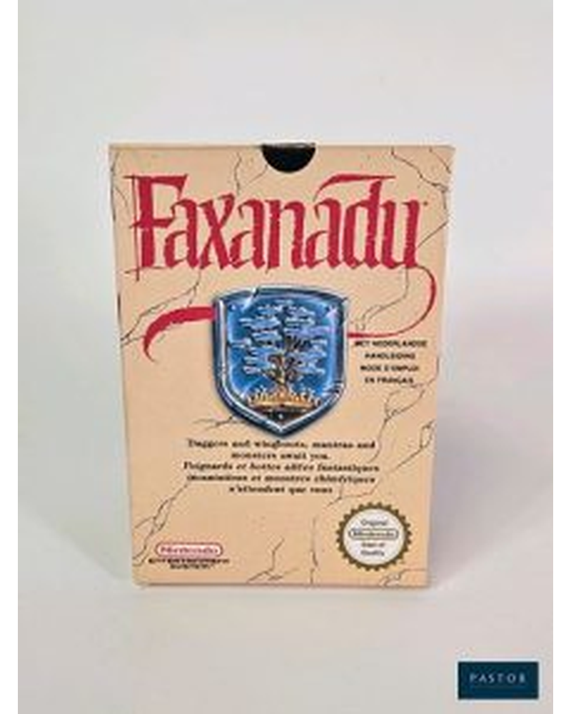 Jaquette de Faxanadu