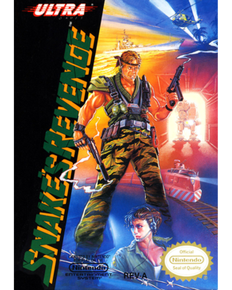 Jaquette de Snake's Revenge