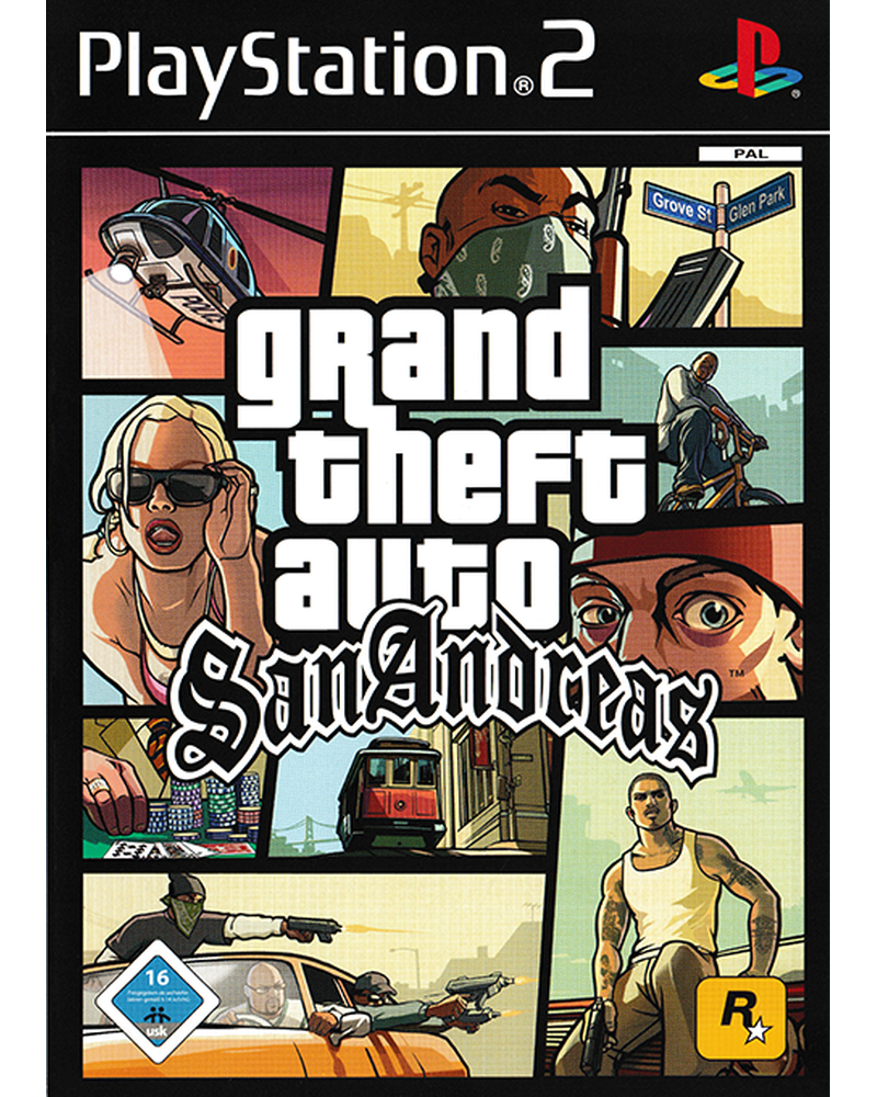 Jaquette de Grand Theft Auto : San Andreas