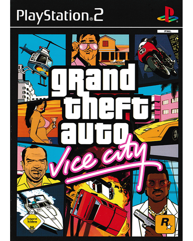 Jaquette de Grand Theft Auto : Vice City