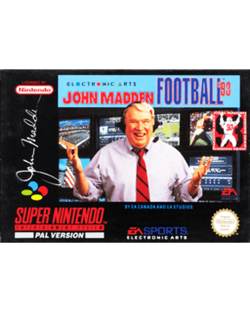 Jaquette de John Madden Football '93