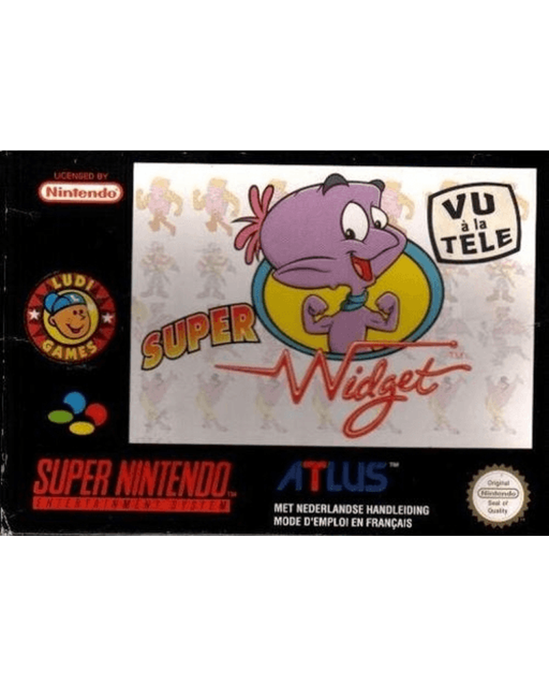 Jaquette de Super Widget