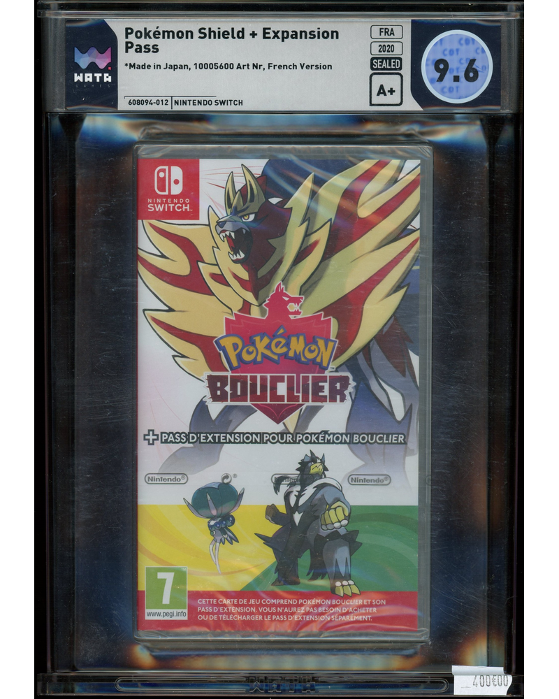 Jaquette de Pokémon Bouclier