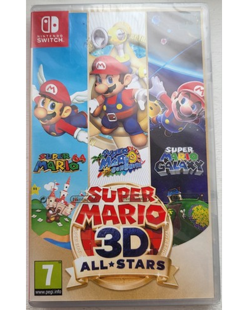 Jaquette de Super Mario 3D All-Stars